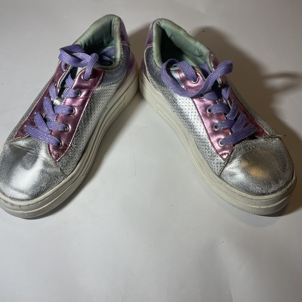 Steve Madden Kids Maggiee Sneakers Size 4